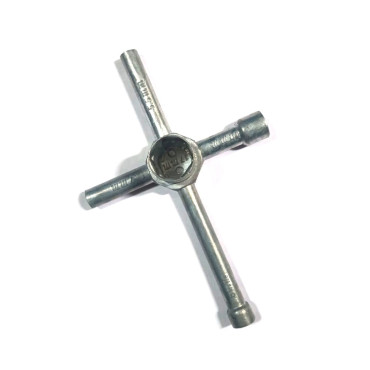 CHAVE DE VELA E RODAS EM CRUZ 5 BOCAS MEDIDAS 5.5 / 7 / 8 / 10 / 17MM THUNDER TIGER TTR1116 AUTOMODELO CITROËN XSARA SALVAT FASCÍCULO 72
